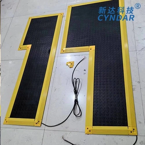 Safety Mats Are Used To Protect Personnel Around The Robot Arm